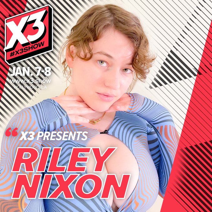 come say hi at @x3expo in January! Be sure to use code RILEYX3 when you get your tickets at https://t<a class="tags" target="_blank" title="On Twitter" href="/?out=eyJ0eXAiOiJKV1QiLCJhbGciOiJIUzUxMiJ9.eyJpYXQiOjE3MjA3ODI3NTIsImlzcyI6InR3cG9ybnN0YXJzLmNvbSIsIm5iZiI6MTcyMDc4Mjc1MiwiZXhwIjoxNzUyMzE4NzUyLCJyZWRpcmVjdF91cmwiOiJodHRwczovL3R3aXR0ZXIuY29tL3gzZXhwbyJ9.jsUk0wT2ailV-WtB1M9VCVrHDuu0y_4BU4W2HmVWiDsr73M0SMJUcDu_wA9_De9dfEnHupzsbqeD8Tq8dh5Dvw">@x3expo</a><a href="/tag/x3show"class="tags"><span>#x3show</span></a>