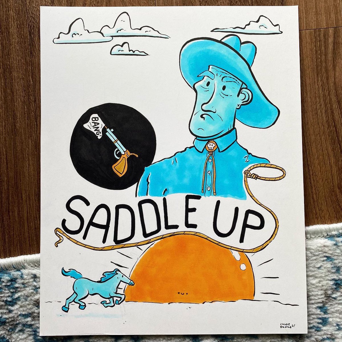 ChloeDonile's tweet photo. Saddle up! 🐎🐎🐎🐎 https://t.co/DrUaBQiUDA