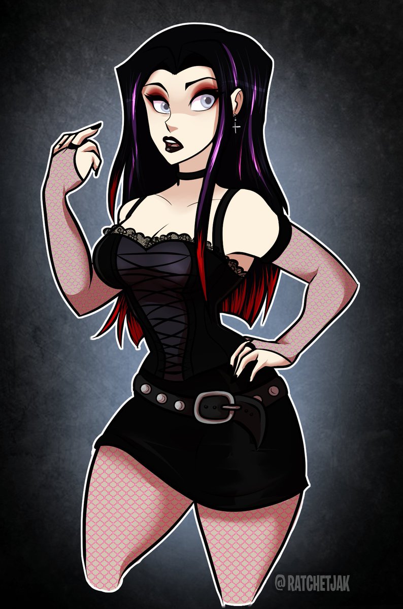 PREPZ"Some fanart of the infamous Ebony Dark'ness Dementia Raven ...