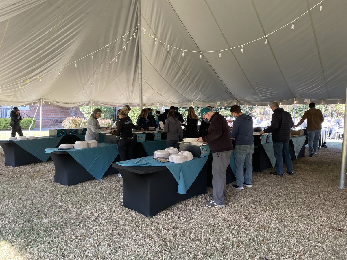 Michael T. Benson (@michaeltbenson) on Twitter photo Quite the spread and atmosphere today for the annual <a href="/CCUChanticleers/">Coastal Carolina University</a> #Thanksgiving luncheon for faculty & staff. Very #grateful for my #CCU colleagues and all they do for our students and community. Enjoy the best this holiday has to offer: food, family, friends & football! Quite the spread and atmosphere today for the annual <a href="/CCUChanticleers/">Coastal Carolina University</a> #Thanksgiving luncheon for faculty & staff. Very #grateful for my #CCU colleagues and all they do for our students and community. Enjoy the best this holiday has to offer: food, family, friends & football!