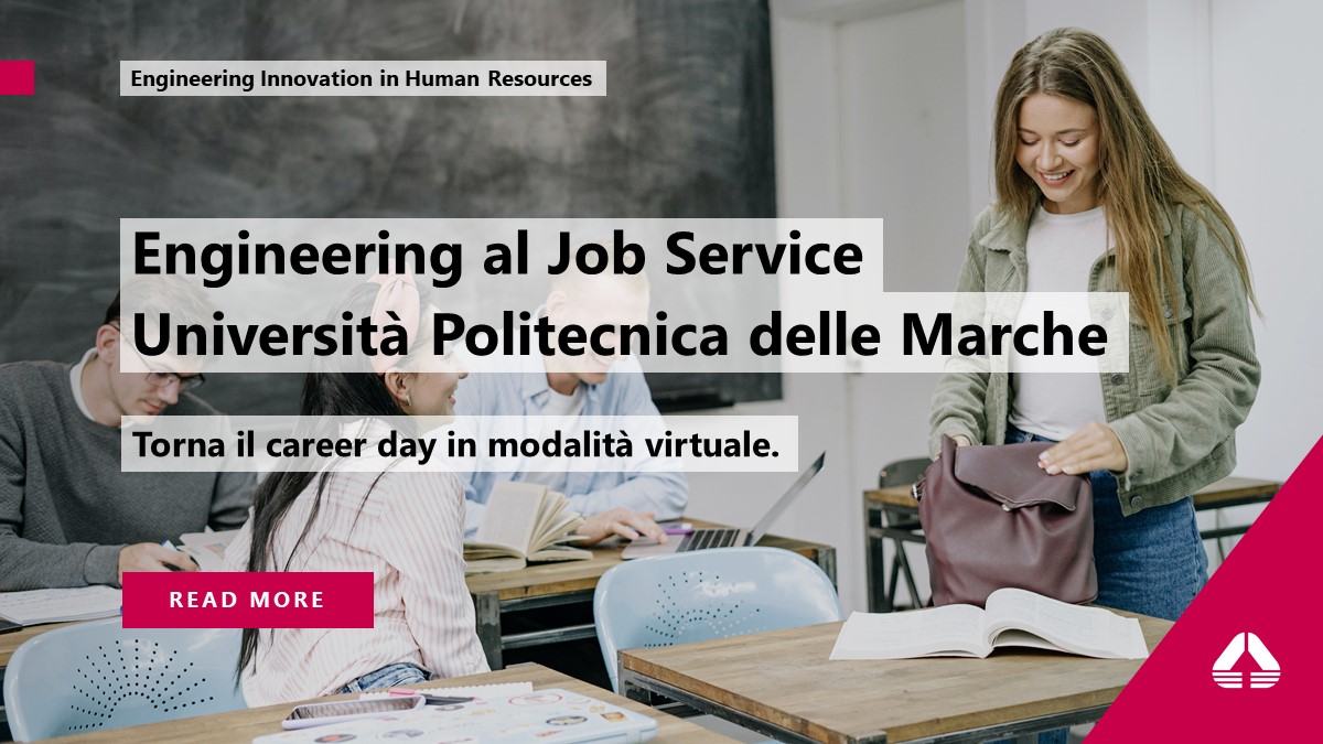 EngineeringSpa's tweet photo. Seminari di orientamento al #lavoro e career coaching, revisione del CV, presentazioni aziendali, colloqui individuali: torna il #JobService di @UnivPoliMarche. Non mancare all'appuntamento del 23 Nov. con Engineering per conoscere tutte le opportunità!
https://t.co/uHltSLBuZB https://t.co/EbQi0qs08Q