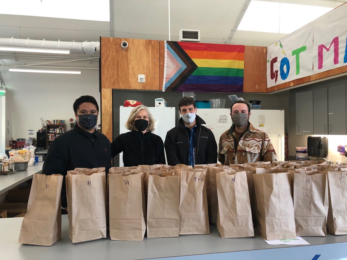 Thanks to all of our volunteers from <a href="/BemisBonds/">Bemis</a> who helped make lunches for folks this week!