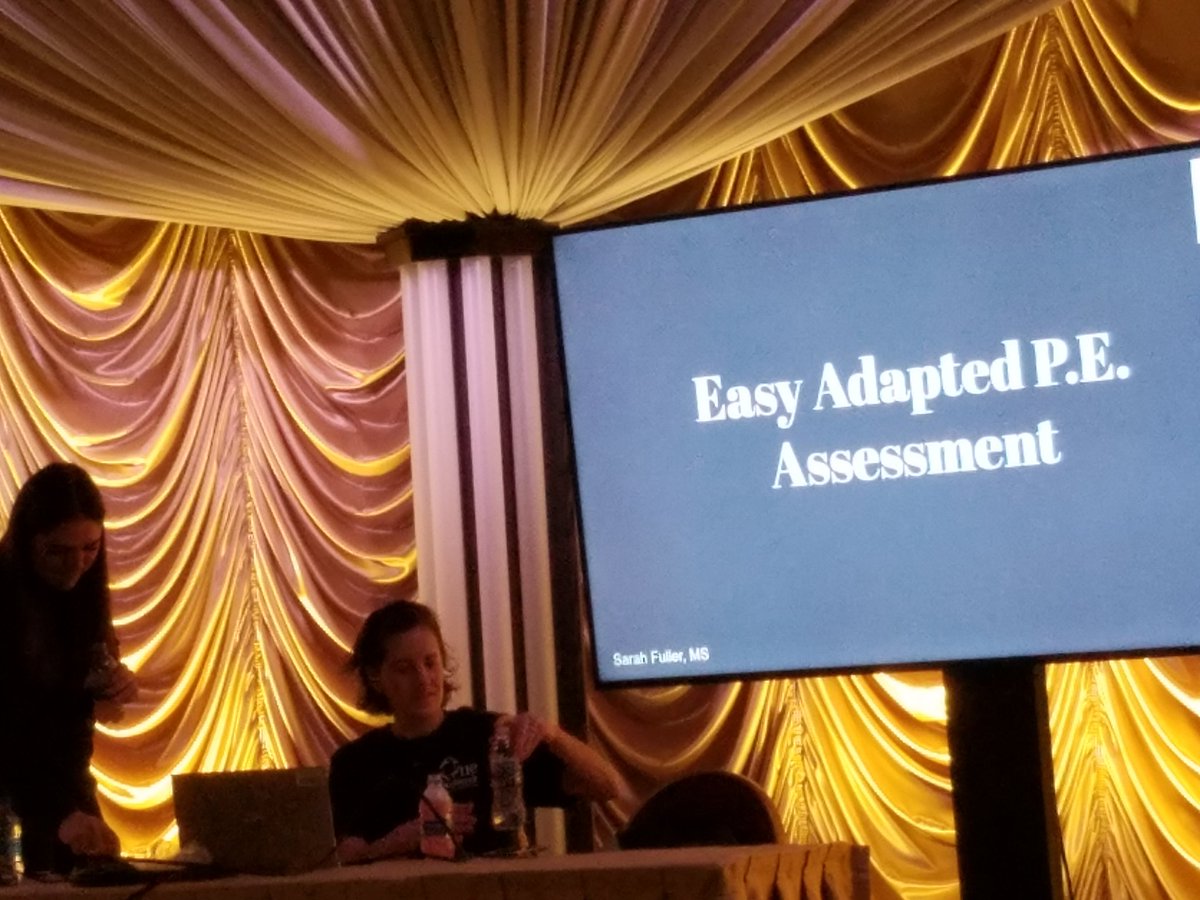 nfaswims4physed's tweet photo. Great way to spend a snowy day @NYSAHPERD conference Starting with @EasyAdaptedPE re:Adapted PE Assessment Keynote speaker @PaulForbesNYC &amp; which road will u take? Still more great stuff to come! https://t.co/EXJyeHCYyT