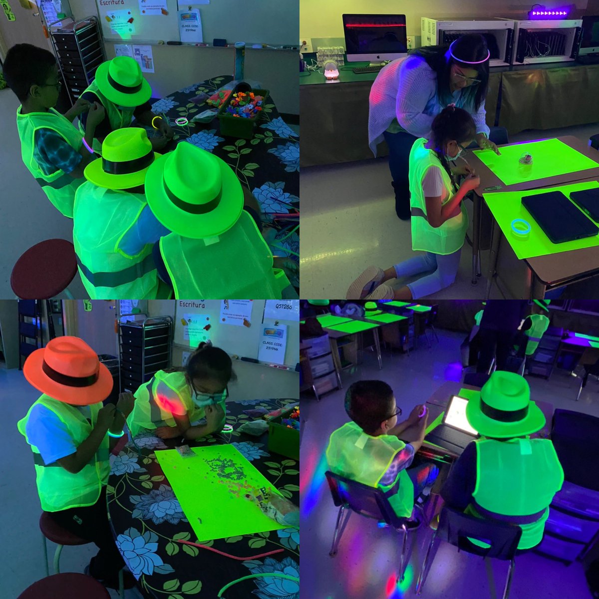 We enjoyed a morning in Ms. Cancel’s class with a glow party celebrating the students reaching their goal of learning 400 sight words and 300 high frequency words!@taylorducks #ThisIsTaylorISD