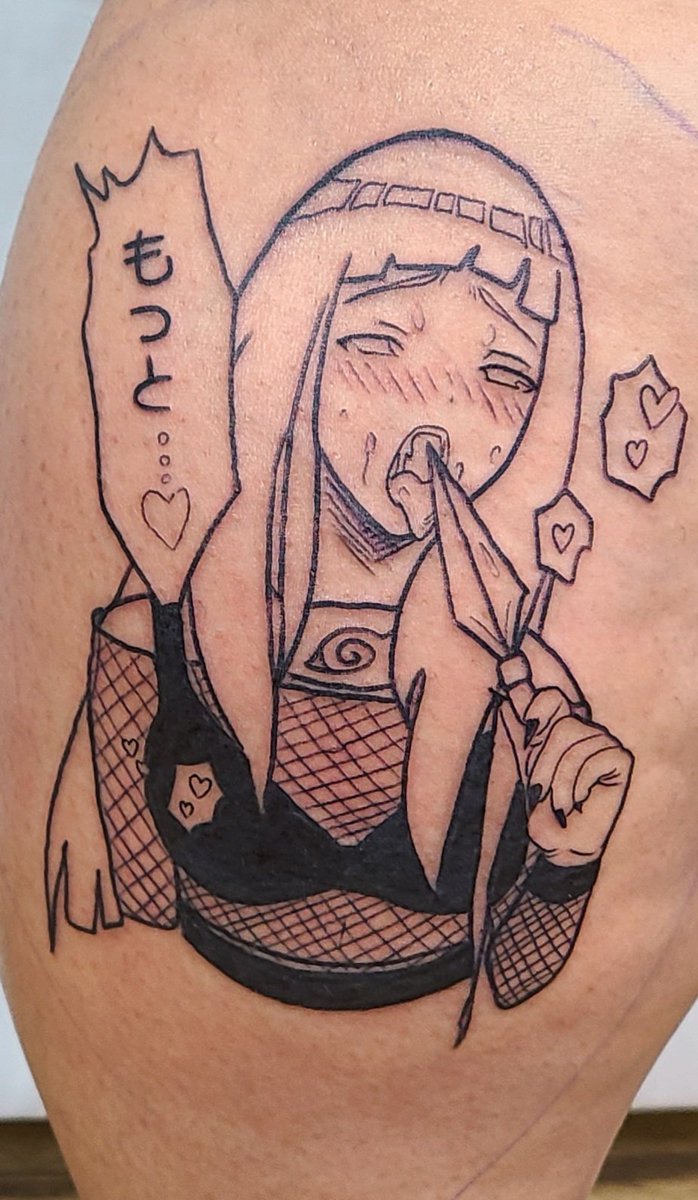 Bex_J's tweet photo. My new tattoo of the best girl 😍

#hinatahyuga https://t.co/Axi0UmhIlB