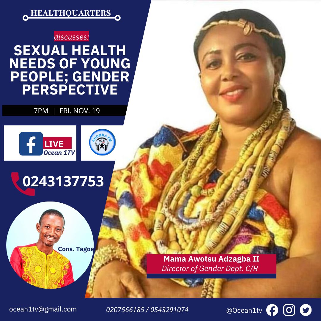 constagoe's tweet photo. We will be talking about #adolescentpregnancy and #sgbv as well as other interesting @UNFPAGHANA supported activities being implemented in the Region by the department. 
You can watch on @ocean1tvgh Facebook live or tune in to @Ahomka995FM https://t.co/roRb7tZsUP