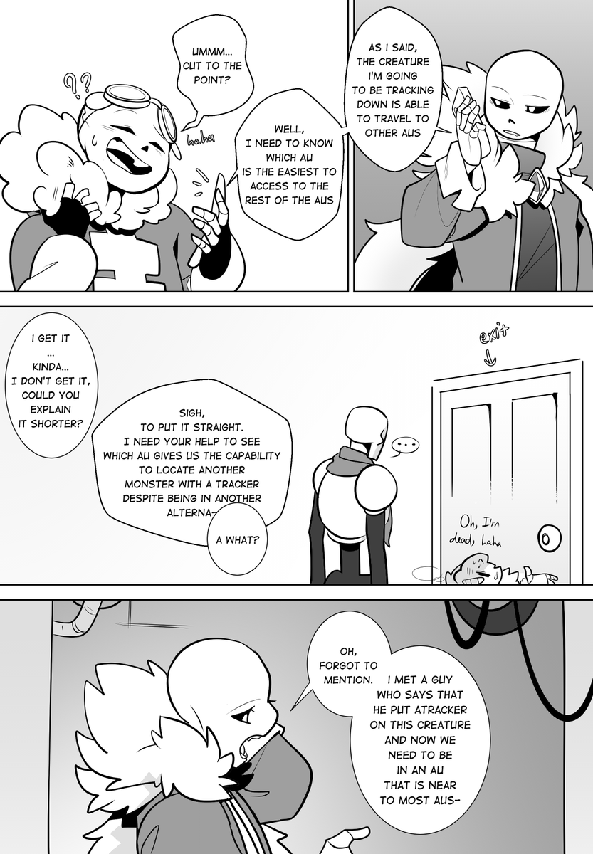 Notale page 15, 16 #notale #undertaleAU #tksans #horrortale #abysssans #HorrorSans #horrorpapyrus