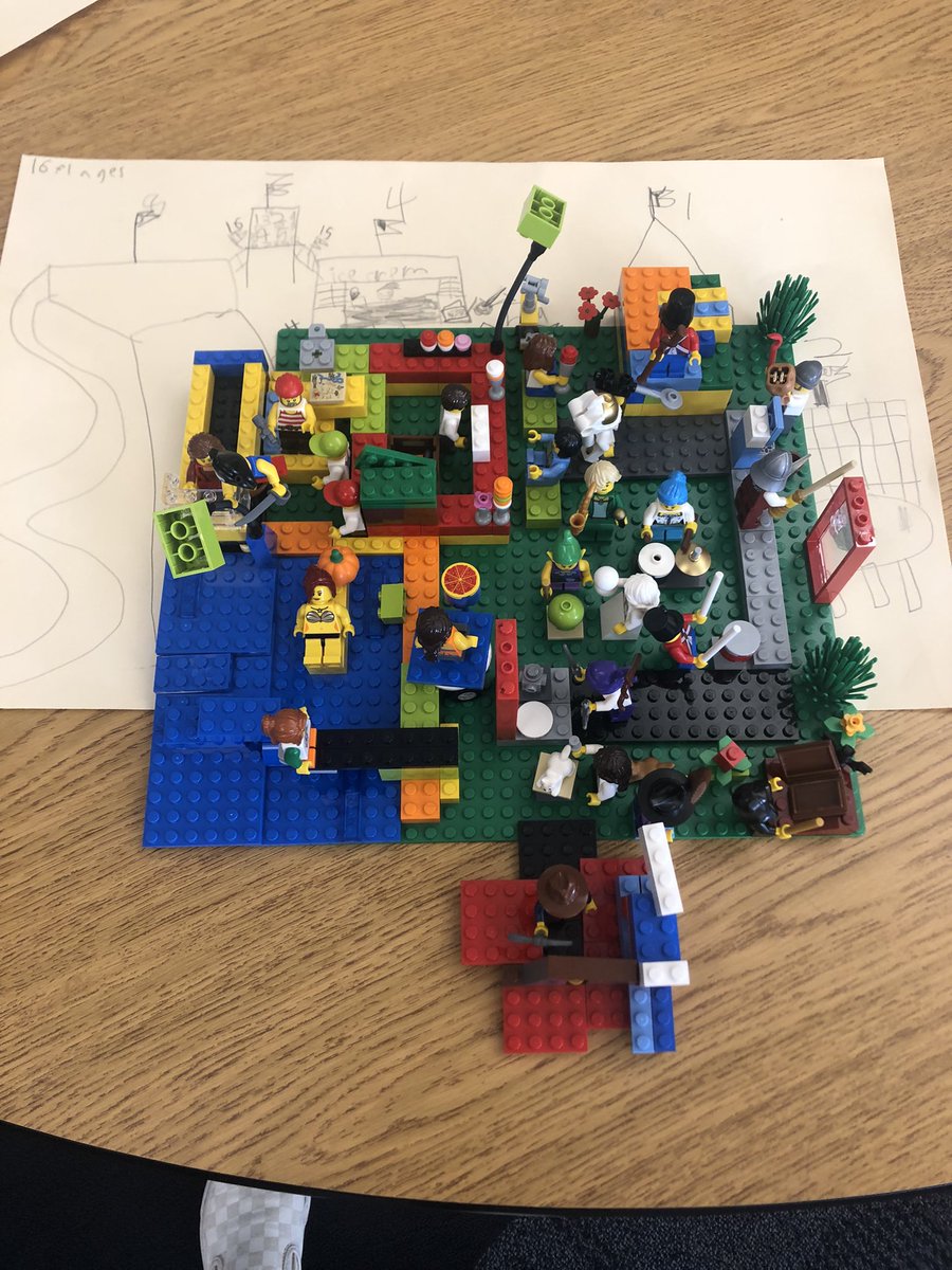 vneronmwes's tweet photo. Amazing to see our ideas come to life! So much fun building our playgrounds with legos!
#mweschool https://t.co/eQE15bv0yM