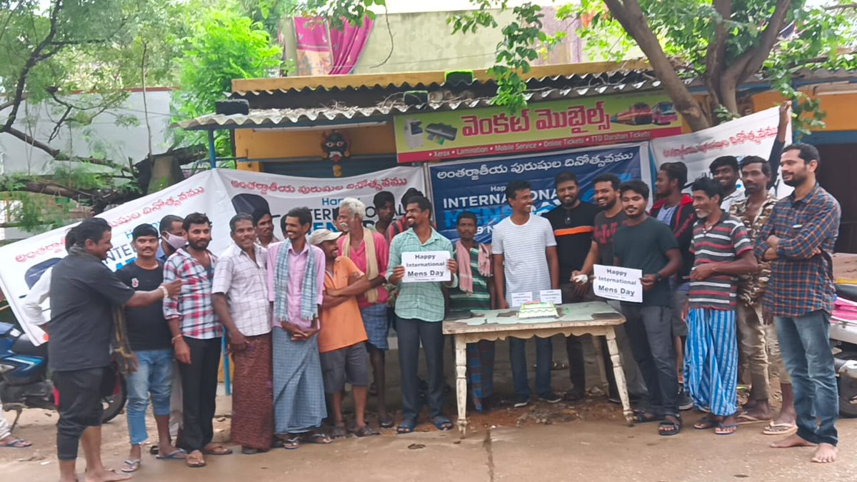 MenTooSave's tweet photo. #InternationalMensDay #InternationalMensDay2021
#MenAreaHuman
#InternationalMensDay #मर्द_असुरक्षित_है
Men's day for men's only....
Count of the wish is very less , but enthusiasm is not less https://t.co/uEW71duewk