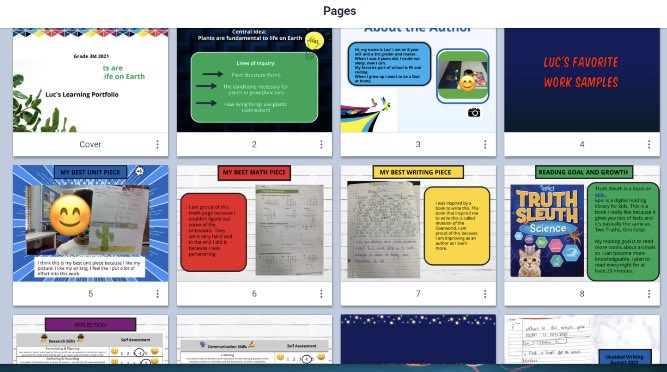 JoMartinEDU's tweet photo. Third graders are busy preparing their first two unit portfolios as they get ready to share, reflect, and celebrate with their parents in our upcoming portfolio conferences! #BookCreatorChallenge https://t.co/IOLVyox7g0