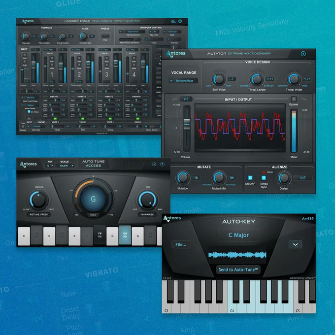 plugindeals's tweet photo. Antares Black Friday Sale ๐ฃ
Save up to 70% thru December 6th
Buy here: https://t.co/OMUzTE2tGi
@antaresaudio @pluginfox #antares #autotune #harmonyengine #plugindeals #pluginsales #pluginfox #dtm #plugins #vstplugins https://t.co/l9OBaxXDN3