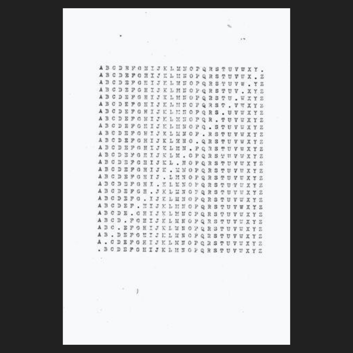 Ulises Carrión (1941-1989) was a Mexican-born, Amsterdam-based artist and writer whose work explores the form of books as a “space-time sequence” and something beyond just an object that carries literary text.  ⁣⁣⁣