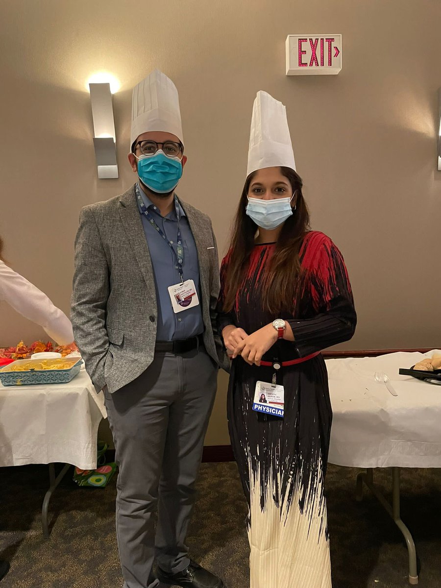 ASaeyeldinMD's tweet photo. Chief vs. chef 👨‍🍳 happy #Thanksgiving @ImresStmh https://t.co/3bx0r2eSRL