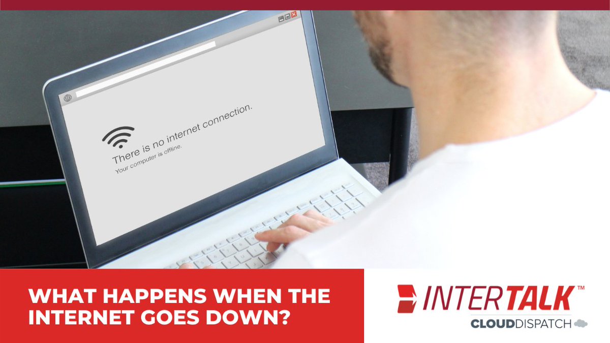 InterTalk's tweet image. What happens when the internet goes down? Read our whitepaper, High-Reliability Public Safety Dispatch Networking, to learn about operational continuity options: …NTWO3SZ8.marketingautomation.services/net/m?md=kJeM4…
#clouddispatch #operationalcontinuity #cloudbased #publicsafety #reliable #networking