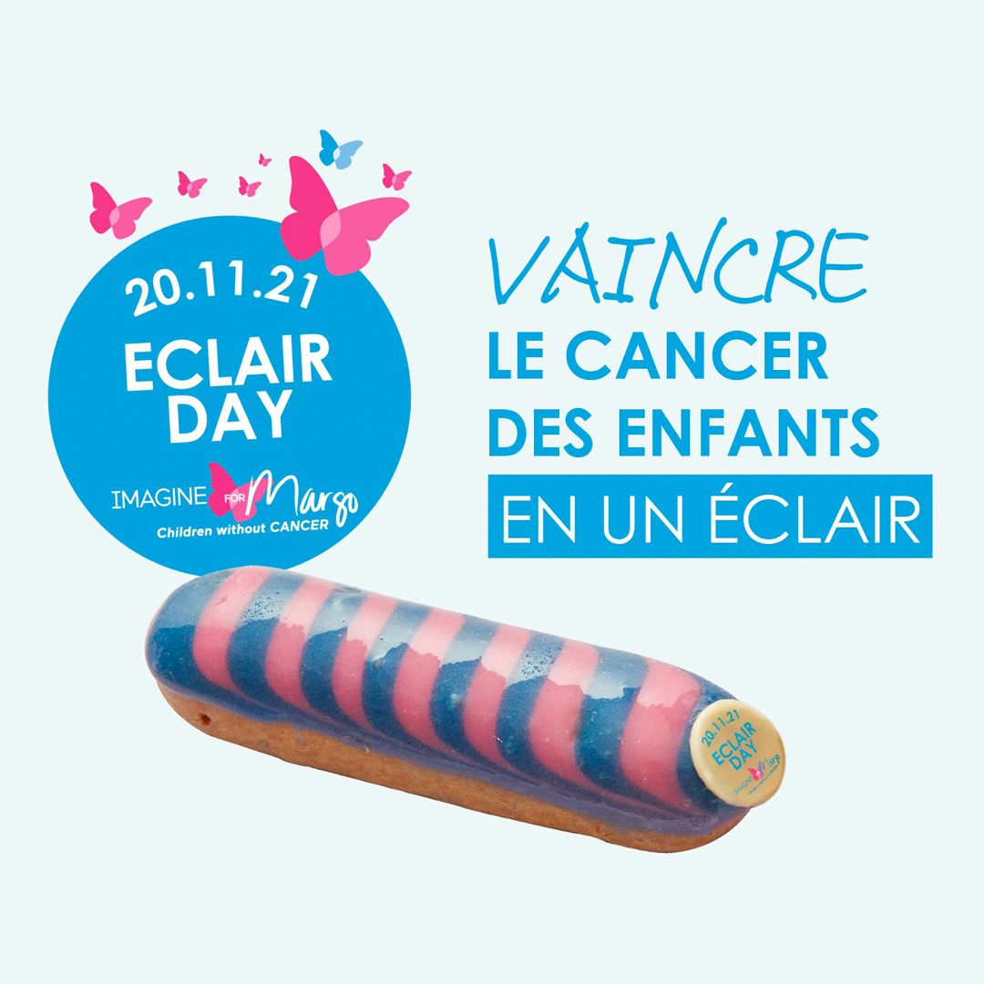 VincentGuerlais's tweet photo. AUJOURD’HUI c’est l’ #EclairDay 🦋🎀 ! au profit de l’asso @ImagineforMargo soutenue par #ChristopheAdam
100% DES RECETTES de notre #EclairChocolat reversées à l’asso contre #Cancer des enfants.
Ts les participants en 🇫🇷ce #20Nov https://t.co/d5fOxk3jvb 
#vincentguerlais #Nantes https://t.co/KBdb8qfCEx