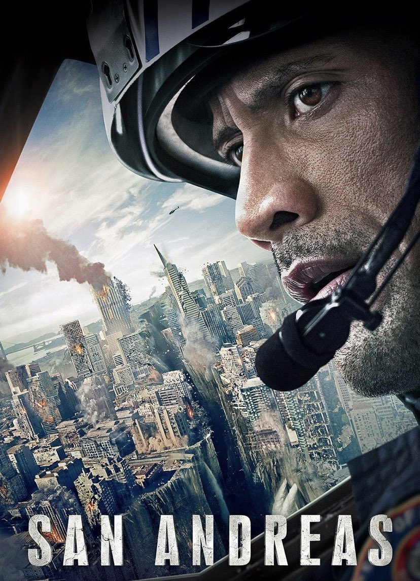 I bet this is what #mmmatthemovies is like…Watching San Andreas with 20 7th graders. #TheRockmakeseverythingbetter