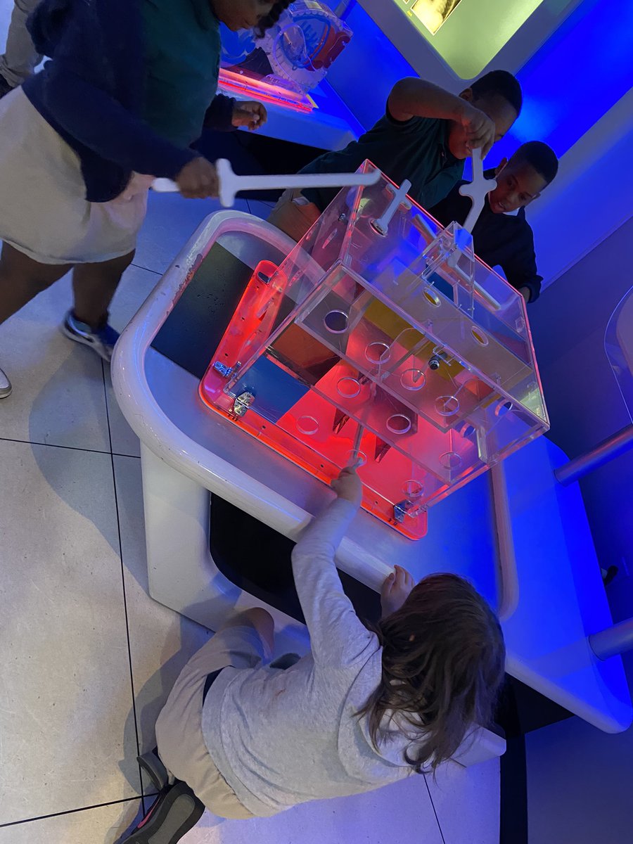 We had so much fun on our field trip to the Exploreum today!