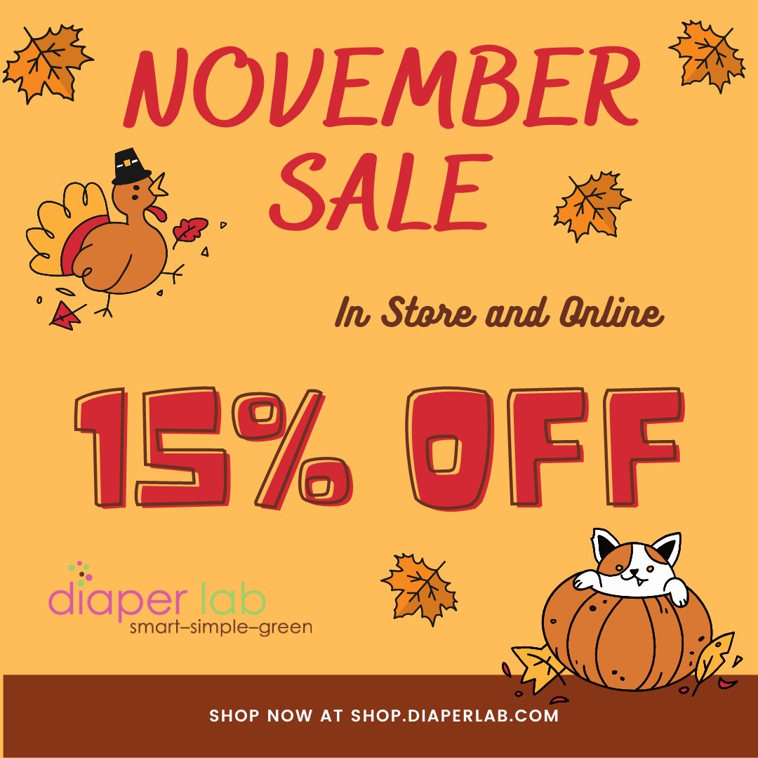 diaperlab's tweet image. Diaper Lab's November Sale Event - mailchi.mp/52bda6d56960/d…