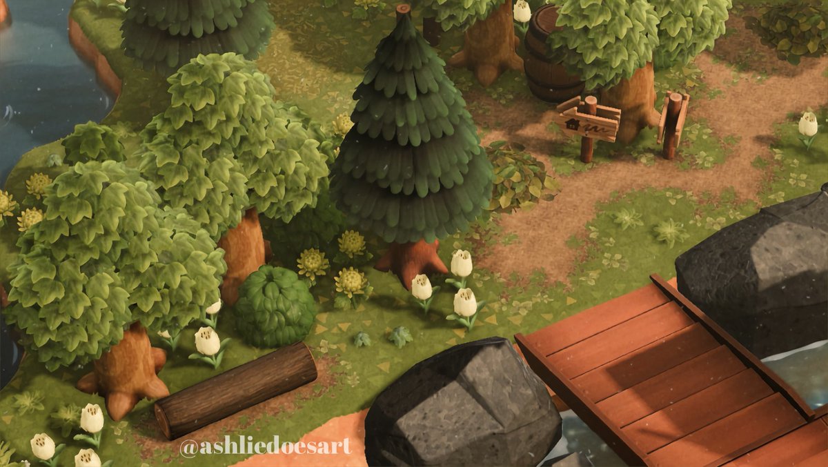 back to my original theme bc I love the cosy forest vibes too much 🌲🍃

+ #acnh #animalcrossingnewhorizons