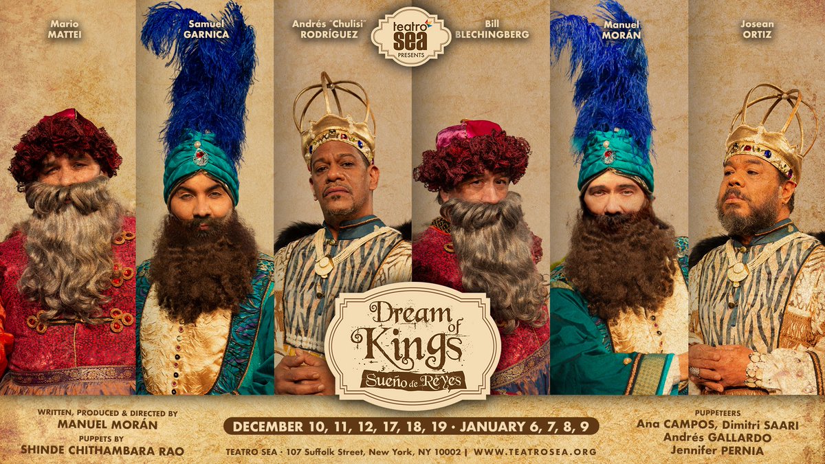 SUEÑO DE REYES / DREAM OF KINGS es la nueva producción de TEATRO SEA. 
Boletos: teatrosea.org.
#sueñodereyes #dreamofkings #teatrosea #threekings #reyesmagos #newshow #puppetshow #tradition #culture #shadowpuppets #postpandemic #newstart