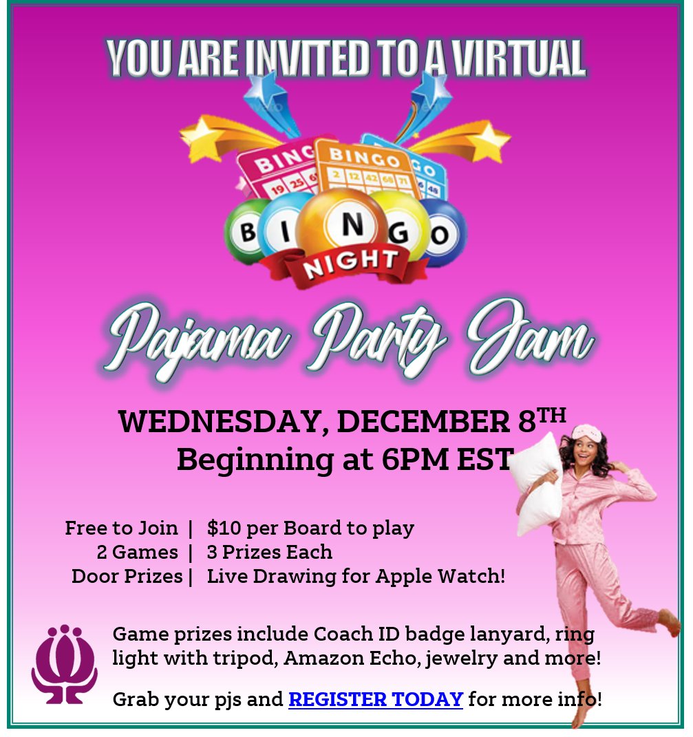 Come play some Bingo with us!
Register on tSpace!
💜 #womenofatt