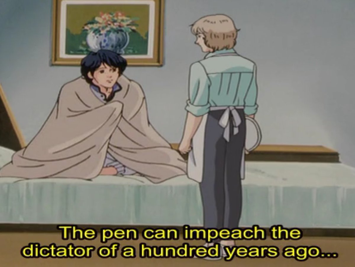 AzureN1kki's tweet photo. Yang Wen-li on History #LoGH #IamSpamming #idc #iambinging #letmelive #notenoughhashtags https://t.co/k7QKJhX7P0