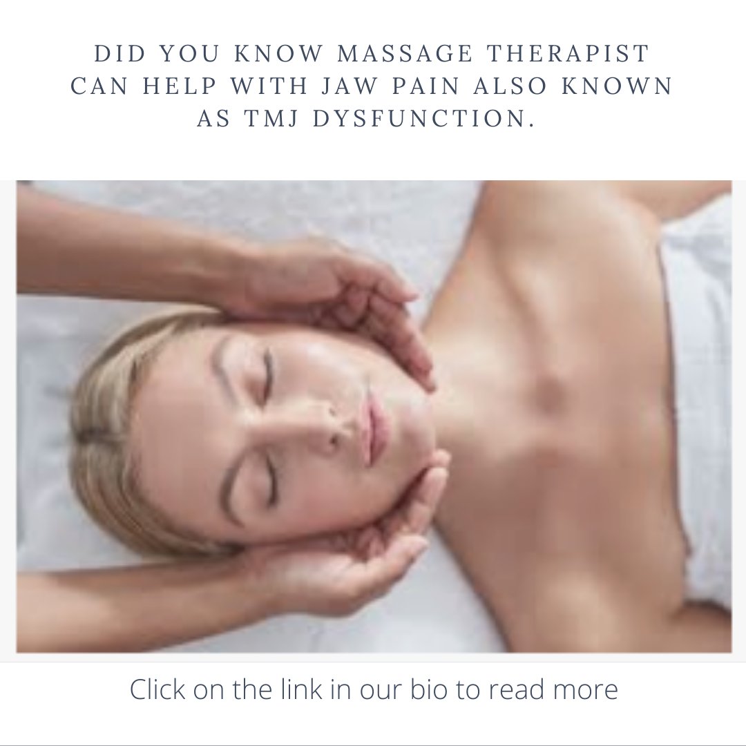 BodyTechPhysio's tweet image. Massage therapist can reduce pain in the jaw by releasing the tension often caused by muscle imbalances. These can be caused by tightness or weakness. Neck and shoulder issues can also contribute.
#MassageCanHelp #massagetherapist #jawpain #JawPainRelief #neckandshouldermassage