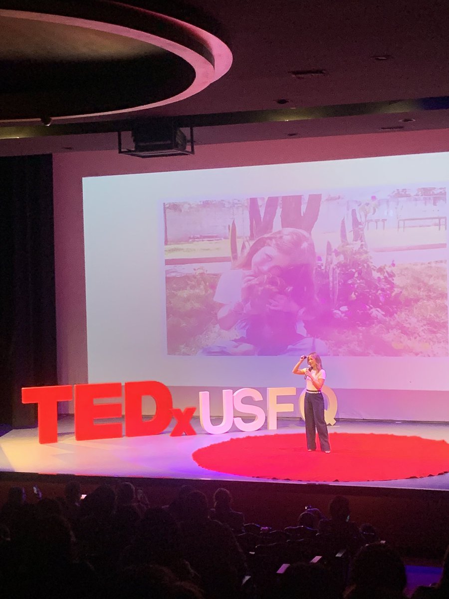 tedx_usfq's tweet photo. Nuestra última speaker Dani Schulz 🥰…

#TEDxUSFQ2021 https://t.co/jLL7uGbgcU
