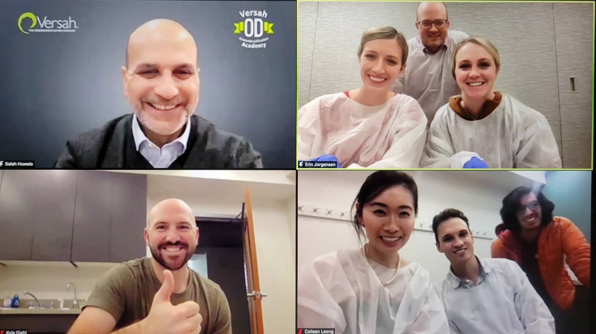 VersahLLC's tweet photo. A great Virtual Osseodensification Training with the Perio Residents at The University of Colorado School of Dental Medicine. Thank you to all who participated!
Request Versah to train your alma mater by contacting our events team at events@versah.com or (517) 990-8466. https://t.co/2R0PE5gb51
