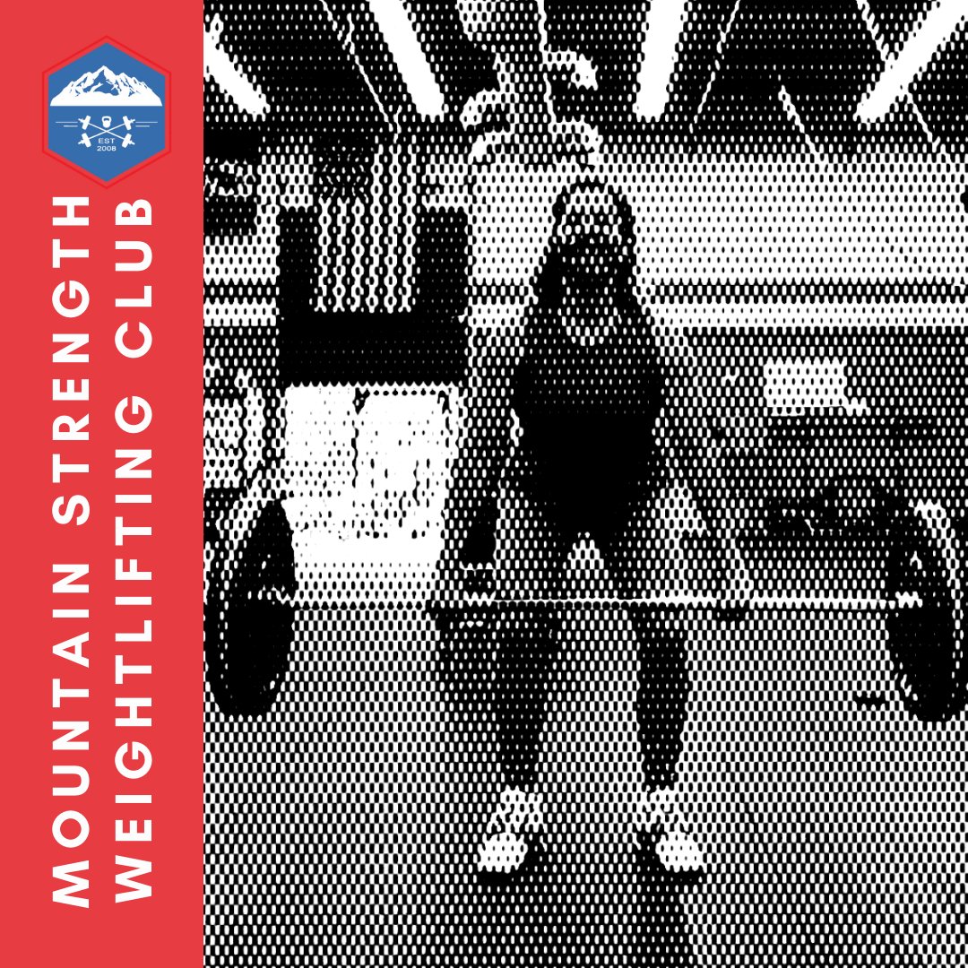 Mountain Strength Weightlifting meets tomorrow at 9:30am. Contact info@mountainstrength.com for more details.