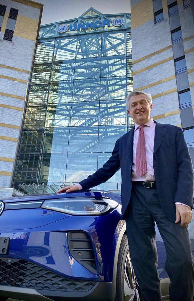 As of today, the UNHCR office car at our headquarters in Geneva is electric.

Amidst other measures, this is part of a plan to switch most of UNHCR’s global fleet of 6000 vehicles to electric cars by 2030 to gradually reduce our own carbon footprint.
