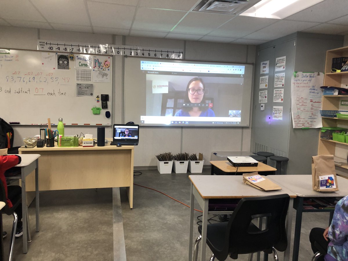 educatemymind12's tweet photo. 6ixers had a blast and learned so much during our virtual visit from @Sci_in_School. Electricity: Close the Circuit! Shockingly good workshop. 😂@St_EVAN_Caledon https://t.co/Pdustl8tMN