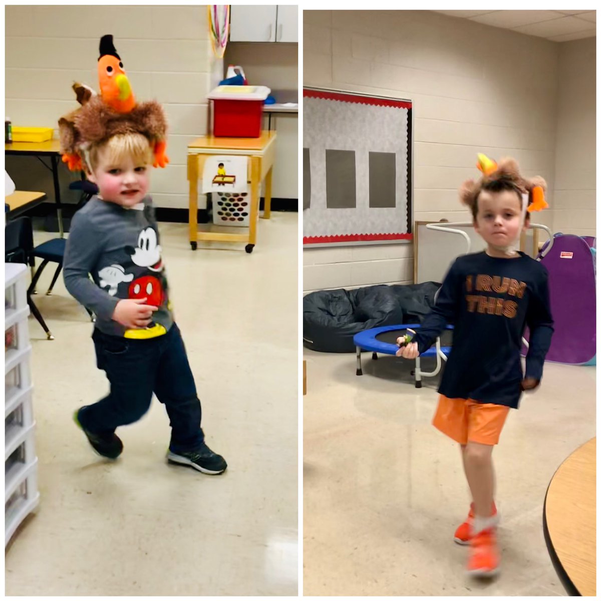 CallieMurrayPME's tweet photo. We are so thankful for our little turkeys and a wonderful community that supports us every step of the way. #RunTurkeyRun #BetheLight @PickettsMillES https://t.co/uHW1G2mZf7