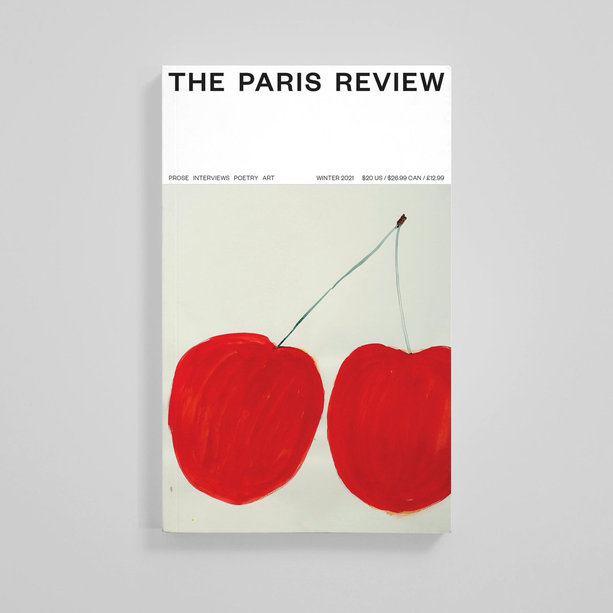 Redesign of @parisreview by @MrMattWilley —