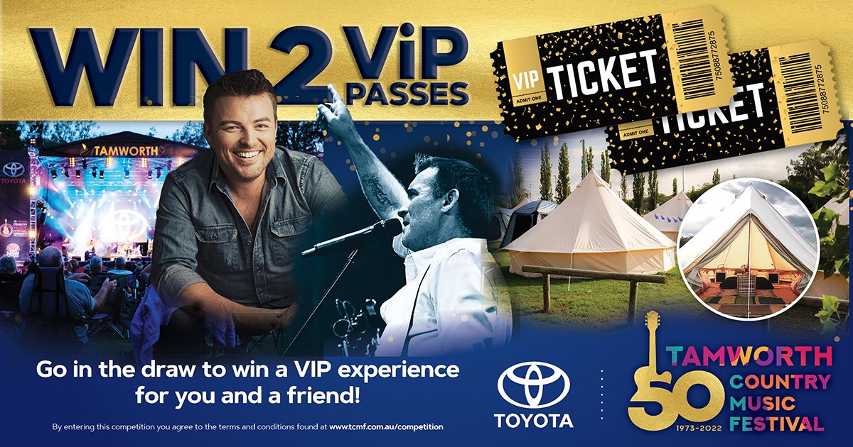 ⭐ WIN A VIP EXPERIENCE FOR YOU AND A FRIEND ⭐

To find out more and enter visit tcmf.com.au/competition

#TCMF2022 #Celebrate50