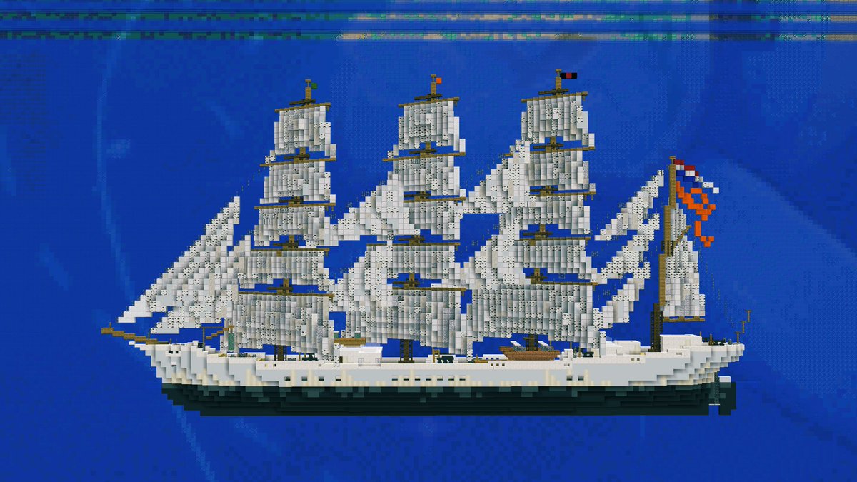 Boat :) #minecraft建築コミュ #Minecraft