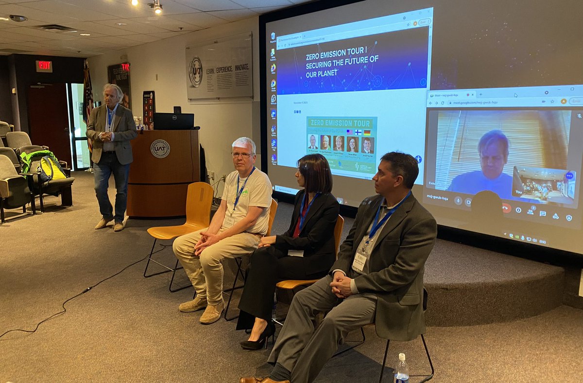 Bridging climate change and technology. AzTechCouncil bringing the Zero Emission tour to UAT <a href="/UATedu/">UAT</a>