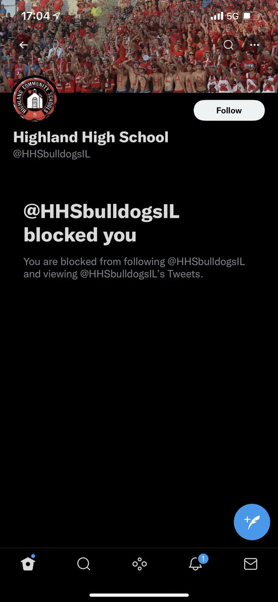 The_Real_GMON3Y's tweet image. Never thought I would get blocked by my old high school. What did hell did I do