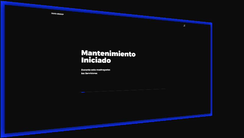 project_2028's tweet photo. Mantenimiento iniciado. Durante esta madrugada, los servidores iran apagandose lentamente. https://t.co/l52W90tkDc