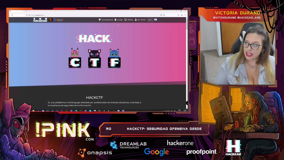 📢‼️  Ya está <a href="/VitoxDurand/">LaVito</a> de <a href="/Hackear_ARG/">Hackear Official</a> en Twitch contándonos sobre <a href="/hackctf/">Hack CTF</a> y todo lo que necesitás saber para sumarte a nuestro #CTF 🙌 ¡Te esperamos!

🔗 ow.ly/nNXN50GSqAL