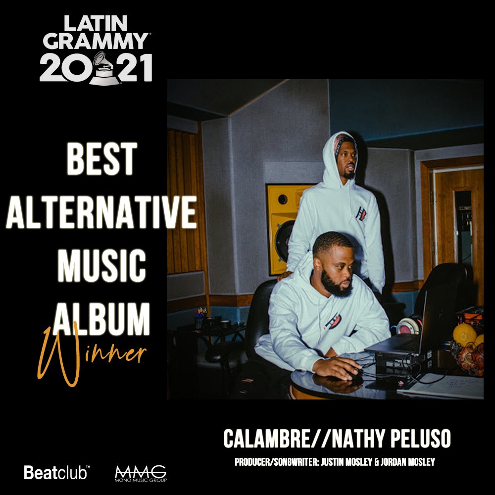 MosleyHD's tweet image. First Latin Grammy 🏆🙏🏾🙏🏾 Congrats to everyone involved &amp;amp; Thanks for the opportunity @fedevind @nathypeluso @rafhaellarcaute @beatclub @garymarella @monomusicgroup @latingrammys
