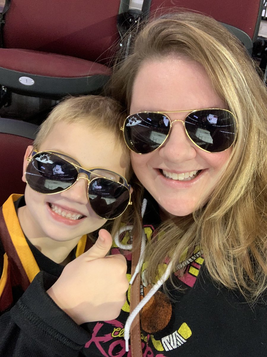 kwalk27's tweet photo. Top Gun night @monstershockey #monstersxv https://t.co/W17H6crKvE