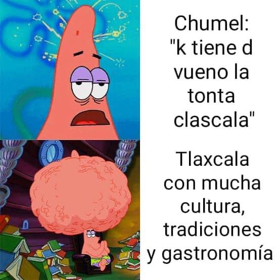ilicervantes's tweet photo. #Tunda #Memes #ChumelNoFueALaEscuela #estilotlax
Tunden en redes a Chumel Torres, aquel que se mofa (de forma ignorante) de Tlaxcala. Se burlan de que haya reprobado Geografía e Historia. #TlaxcalaSíExiste @ChumelTorres https://t.co/QlsRuknzKW