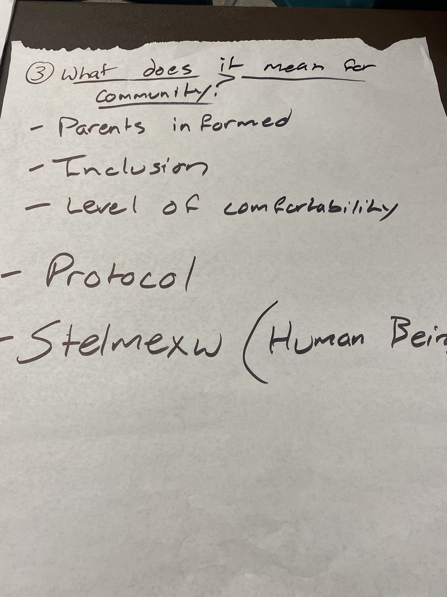 More knowledge sharing from #NVSDIndigenous team.