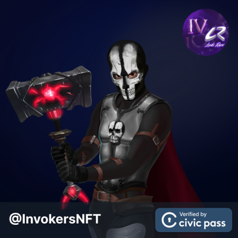 civickey's tweet photo. We’re proud to partner with @InvokersNFT and share that its founder, Sam Invoker, and ownership of https://t.co/YtIY80oJEH, have been Verified by Civic Pass.

Join our Discord to get verified and make your NFT project bot-free https://t.co/MsgQRU3PC7 https://t.co/J8ittqDjOA