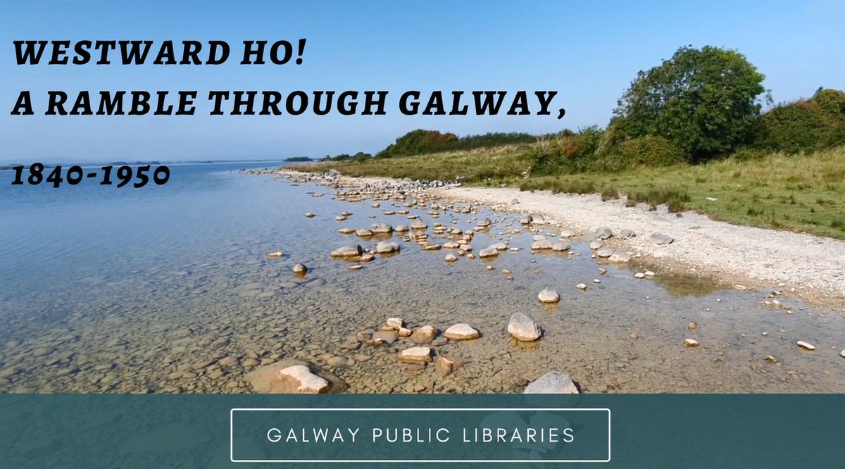 Galway’s Great Read #WestwardHo! funded by <a href="/creativeirl/">Creative Ireland</a>, focuses on the work of #Travel Writers, 1840-1950.  We’ve lots of great content &amp; talks coming to you in the next two weeks: stay tuned Galway Public Libraries - YouTube @GKMediaIRE <a href="/CTribune/">Connacht/CityTribune</a> <a href="/GalwayTalks/">Galway Talks with John Morley</a> <a href="/patmcgrath/">Pat McGrath</a> #LIW21