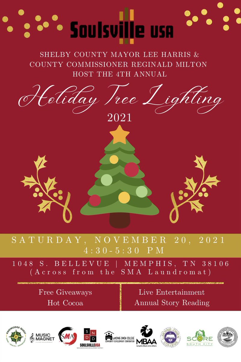 WAVNTheTrend's tweet photo. IT’S THE MOST WONDERFUL TIME OF THE YEAR!!! Join in on the lightening of the Holiday Tree!! MEET US THERE TOMORROW AT 4:30!! Hope to see you there! https://t.co/NM70pdyA8Z
