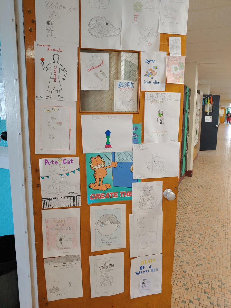 RAD 3rd place door decorating contest Mrs. Sanchez.