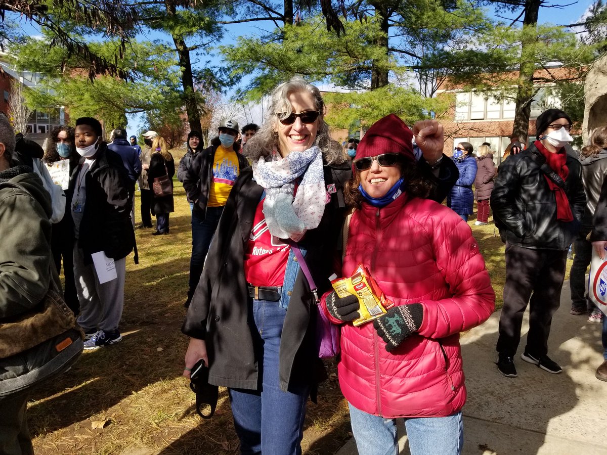 CNJSCL's tweet image. Amazing speakers, support and solidarity from the students, faculty and staff during our Rally to Save WP Jobs! #SaveWPjobs