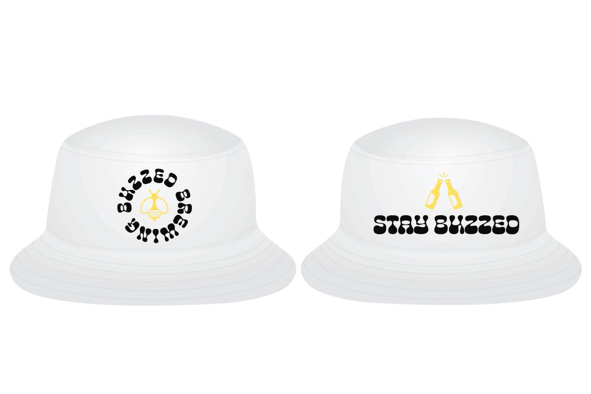 BuzzedBrewingCo's tweet photo. ‼️NEW MERCH ALERT‼️  We're giving you our take on a classic. Introducing the #StayBuzzed Bucket Hat. Because brews and bucket hats never go out of style. #BuzzedBrewing https://t.co/2cXqBNoBo9